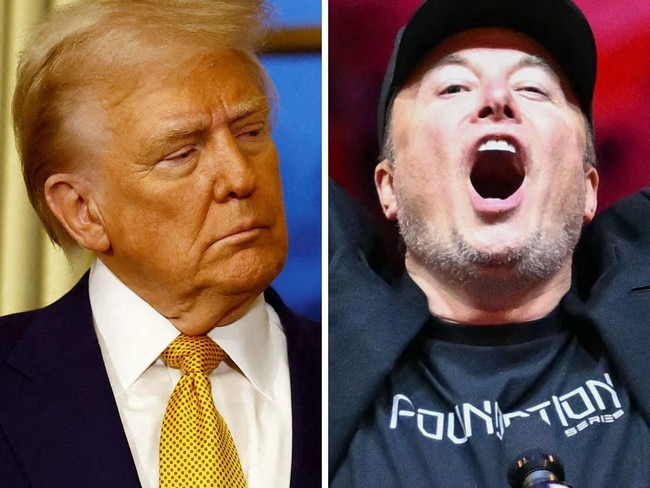 Donald Trump and Elon Musk.