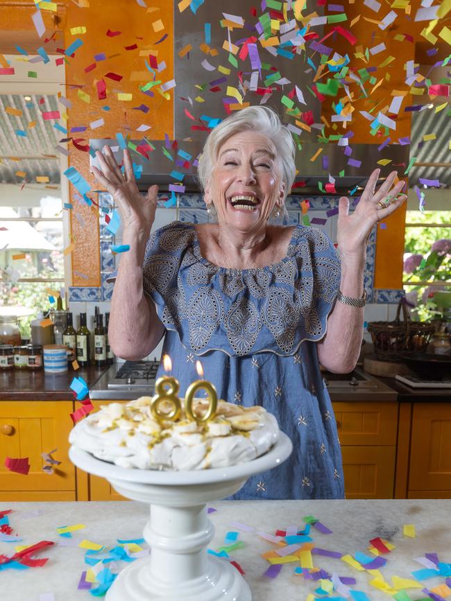 Maggie Beer at home in Vine Vale. Picture: Ben Clark