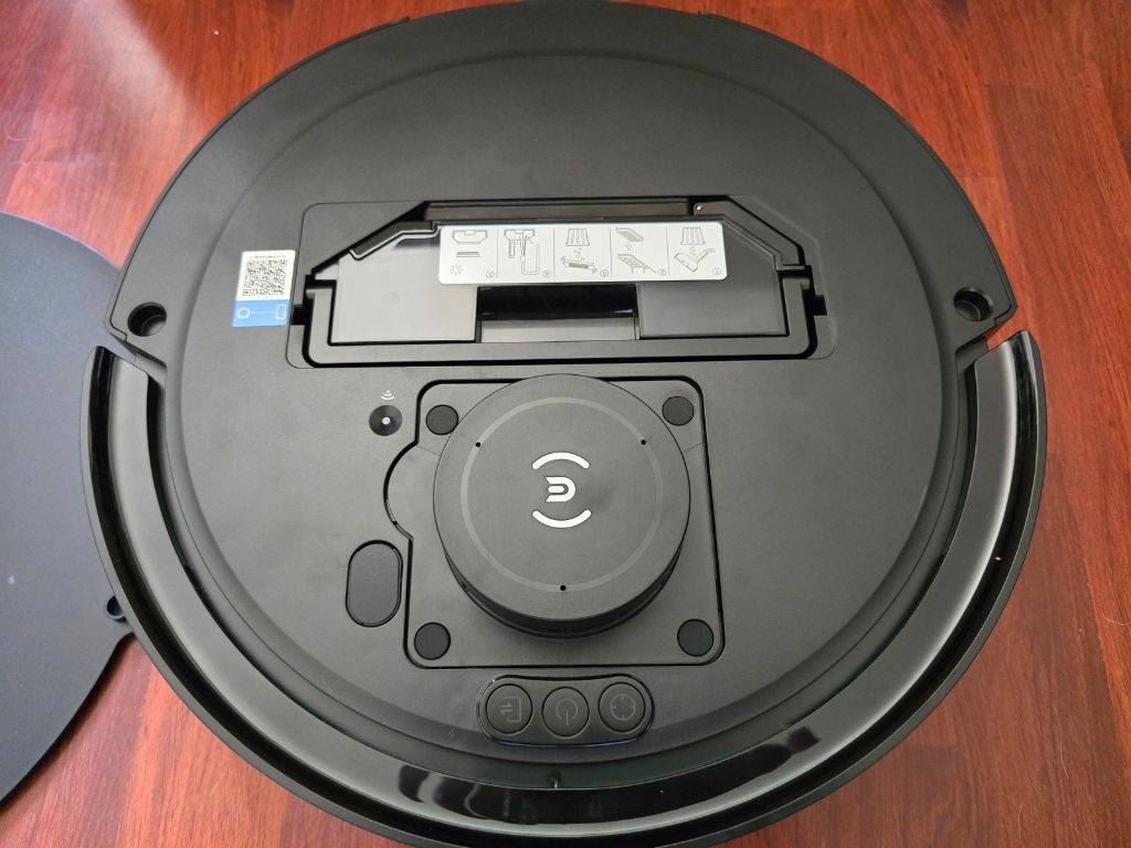 Inside the Ecovacs Deebot T30 Combo robot vacuum. Picture: Tahnee-Jae Lopez-Vito/news.com.au.