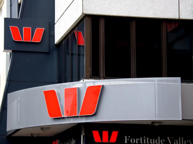 General images around Brisbane - Westpac Bank signage in Fortitude Valley, Brisbane Wednesday 6th May 2020 Picture David Clark