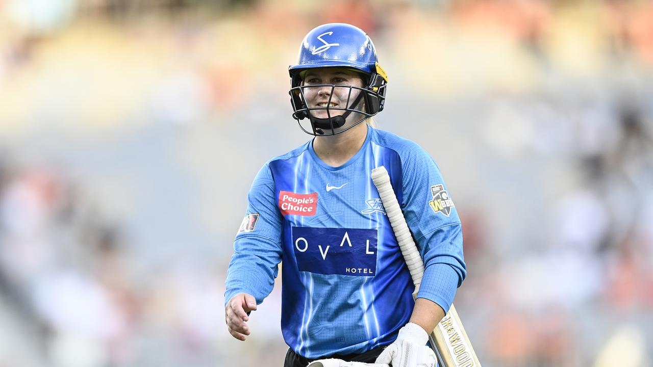 Dane van Niekerk while playing for the Adelaide Strikers. Picture: Getty Images