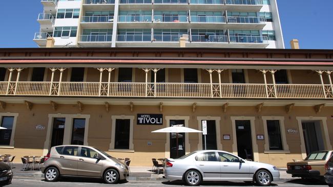 The Hotel Tivoli building on Pirie St is for sale.