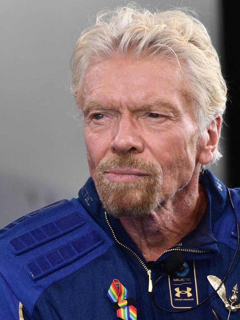 (Virgin founder Sir Richard Branson. Picture: Patrick T. Fallon/AFP