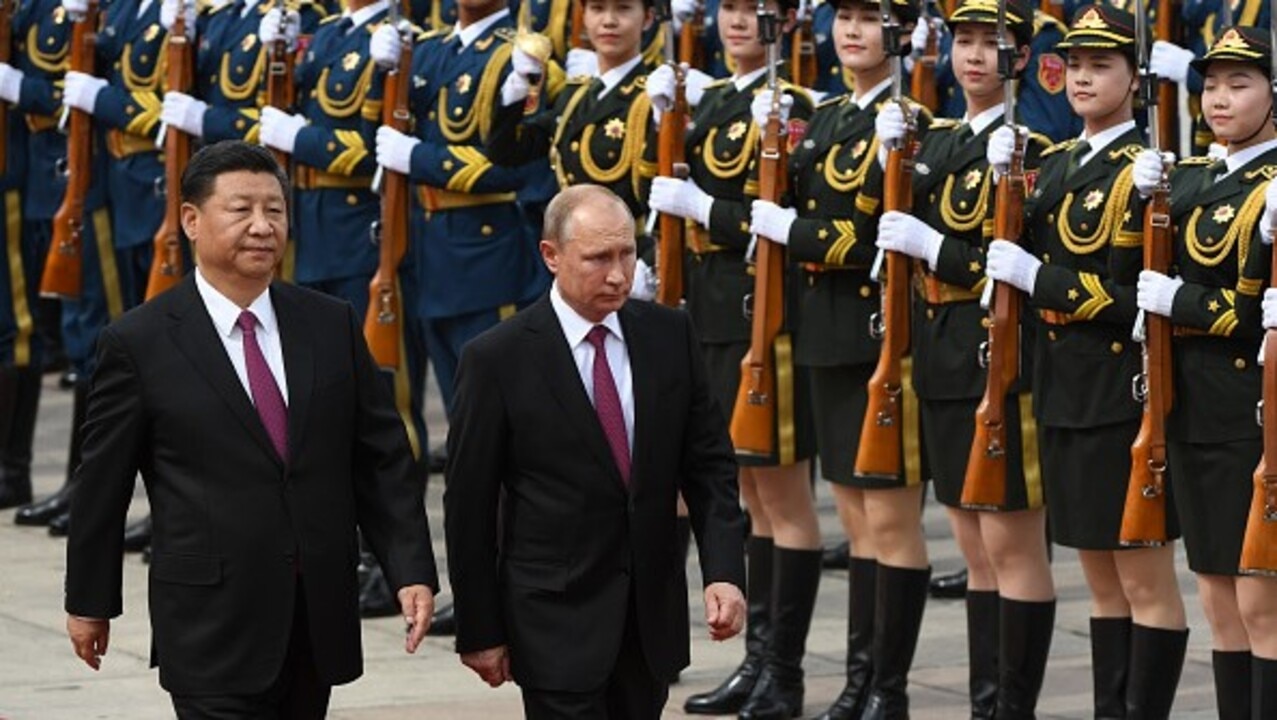 China and Russia have ‘mutual interests in changing world order’