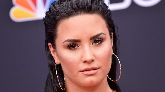 Demi Lovato reveals in ‘Dancing With the Devil’ that she receives monthly Vivitrol injections to prevent a drug relapse. Picture: AFP