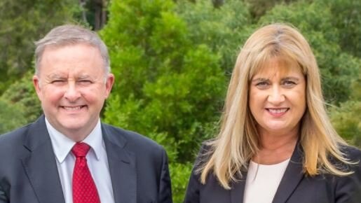 Anthony Albanese with Richmond MP Justine Elliot.