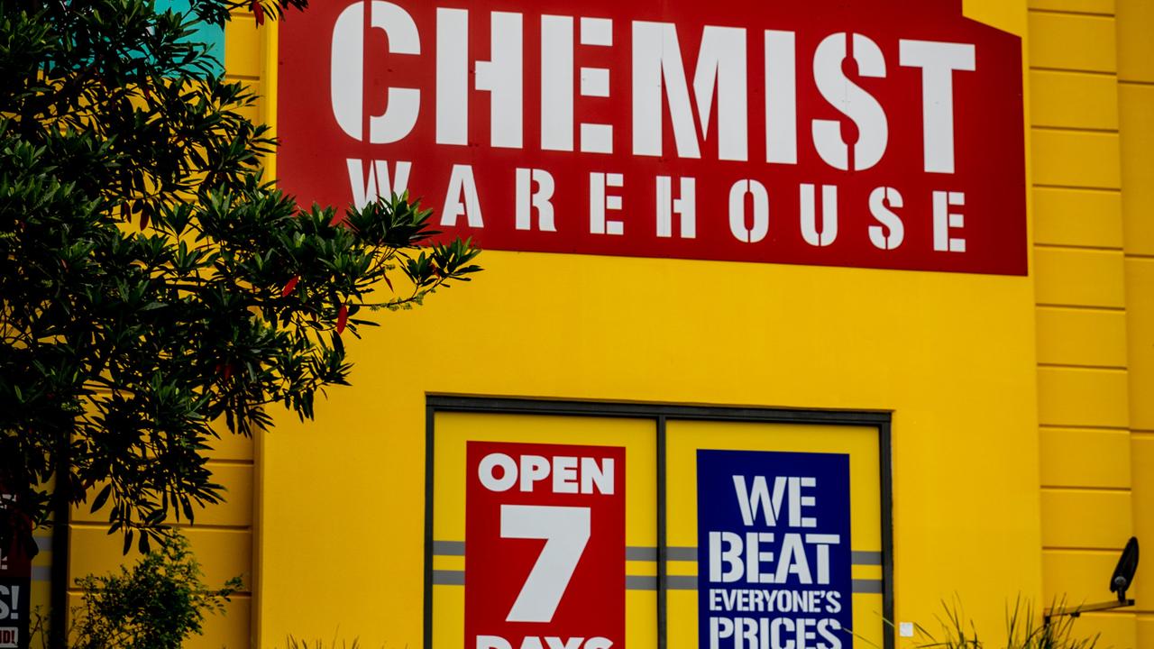 Popular pharmacy Chemist Warehouse stocked the item and has notified customers of the recall. Picture: NewsWire / Sarah Marshall