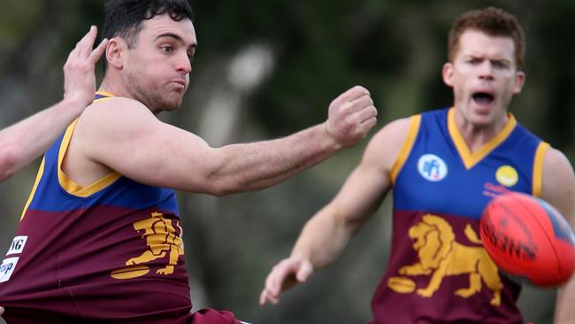 Luke Shelton was best afield in South Morang’s win over Watsonia. Picture: Mark Wilson.