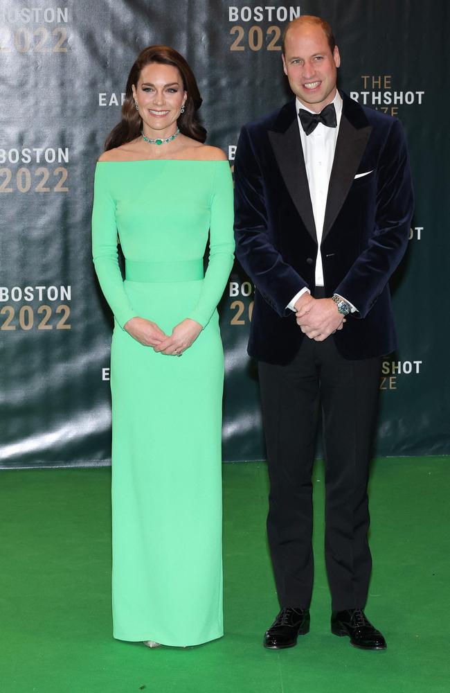 Kate and William made a glamorous appearance at the 2022 Awards in Boston. Picture: Mike Coppola/Getty Images via AFP