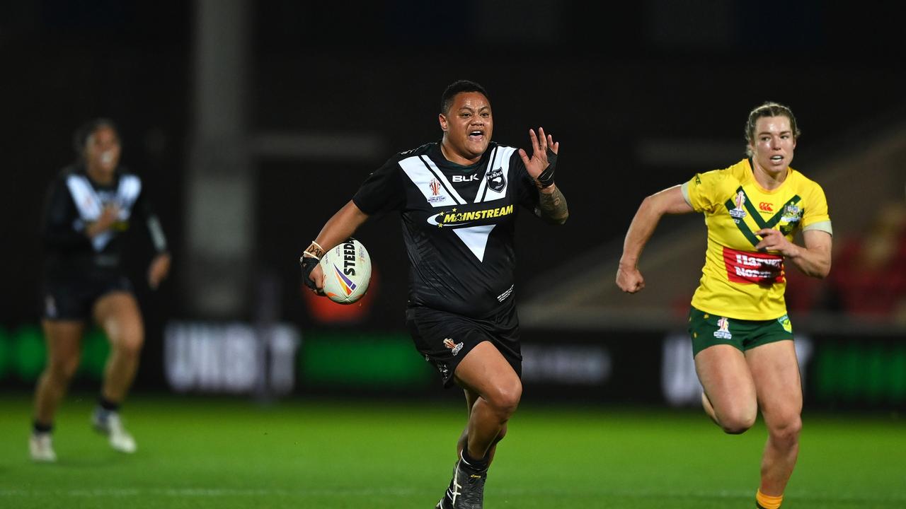 Mele Hufanga should be on the radar for NRLW teams. Picture: Gareth Copley/Getty Images