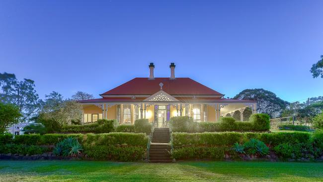 Grand 1800s homestead Goldicott House will remain a heritage-listed education asset in Toowong following its sale by Pikos Group to Brisbane Boys’ College for $17m. Picture: Supplied