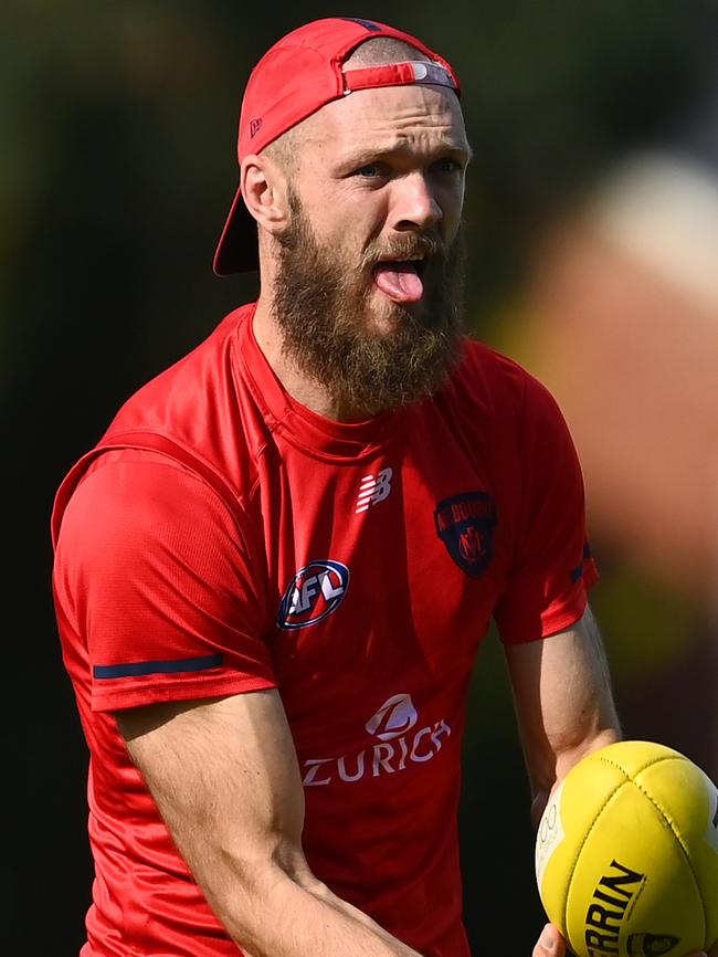 Melbourne ruckman Max Gawn. Picture: Getty Images