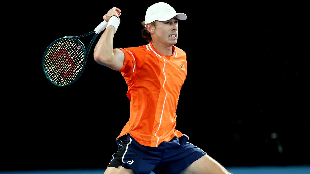 Alex de Minaur says his tennins has changed and that has made him better. (Photo by Cameron Spencer/Getty Images)