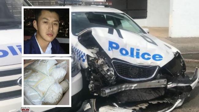 Simon Tu drug runner who smashed into police cars outside Eastwood station