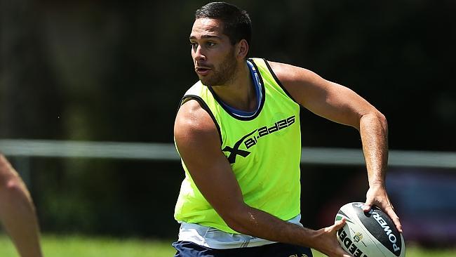 Parramatta halve Corey Norman at training at Richie Benaud oval, North Parramatta.