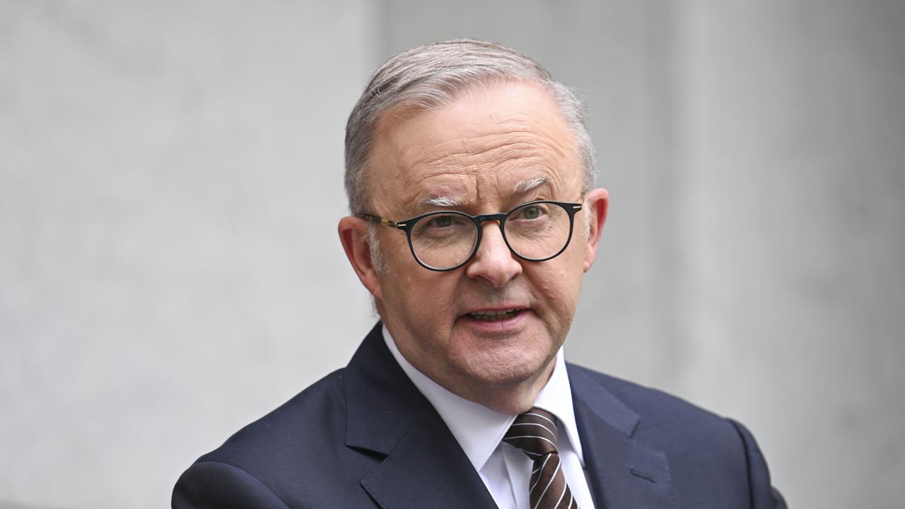 Prime Minister Anthony Albanese said the move was about protecting children. Picture: NewsWire / Martin Ollman