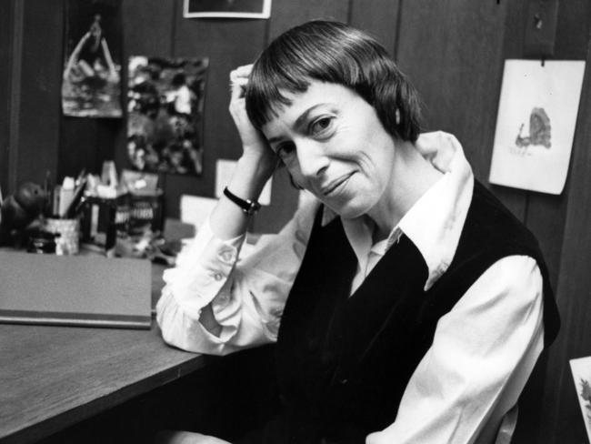 Ursula Le Guin at her desk in 1972. Picture: The Oregonian via AP