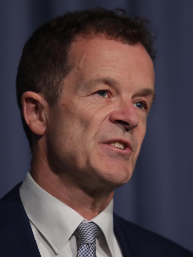 NSW Opposition Leader Mark Speakman thanks Ms Webb for her service.
