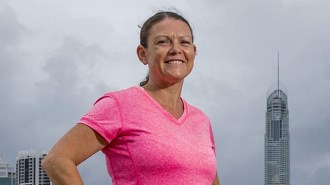 Kerry-Ann Dodds, 42, will run the Gold Coast Marathon  to tick off another bucket list item.  Picture: Jerad Williams