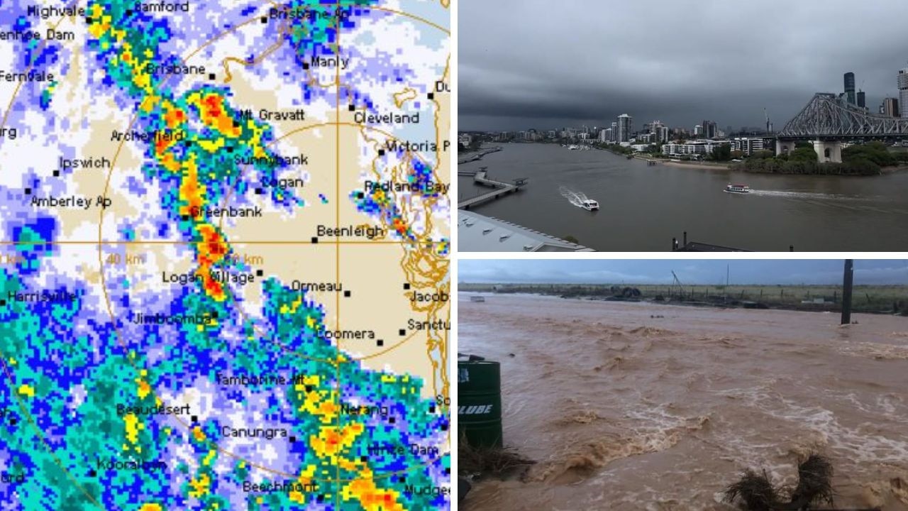 Qld Weather Severe Storms Heavy Rain Warning For Seq The Courier Mail 