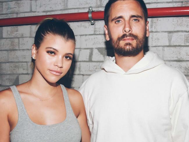 Sofia Richie and Scott Disick. Pic: Anthony Licuria. APL PHOTOGRAPHY - www.aplphotography.com.au