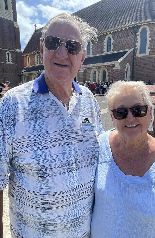 Kalkie residents Ken and Estelle Dittman said they had made their mind up to vote for incumbent mayor Jack Dempsey and were not influenced by the election campaign.