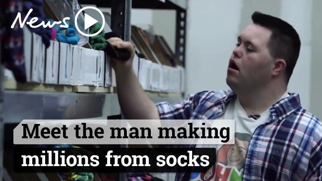 Meet the man making millions from socks