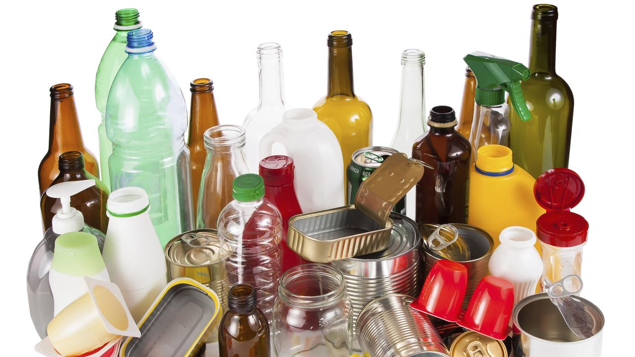 Reusable waste includes metal, plastic and glass. Picture: iStock