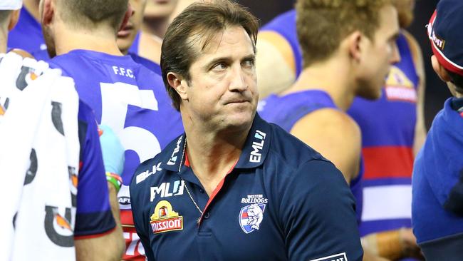 Western Bulldogs coach Luke Beveridge. Picture: Getty Images