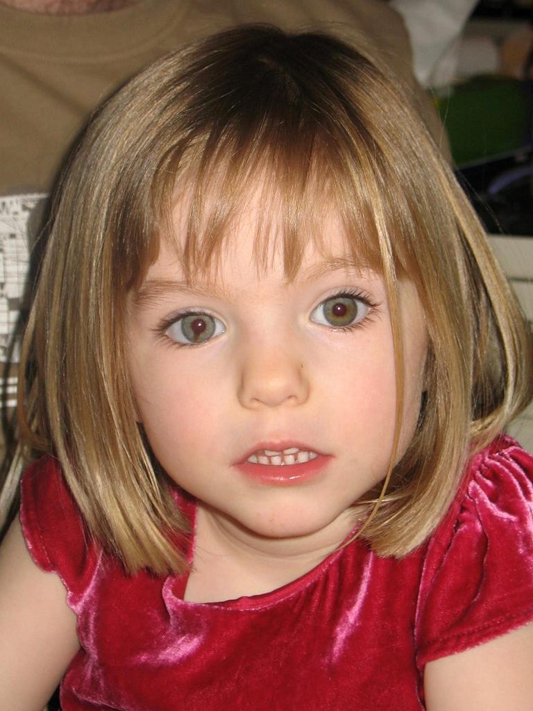 The three-year-old went missing from a hotel room in Portugal in 2007. Picture: Metropolitan Police/AFP