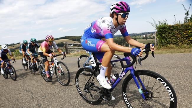 Georgia Bakerduring the 25th Simac Ladies Tour 2022 - Stage 4 a 135.2km stage from Landgraaf to Landgraaf. Picture: Bas Czerwinski/Getty