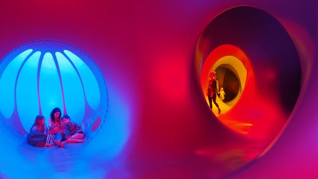 Inside the luminarium Daedalum by Architects of Air. Picture: Supplied by RCC