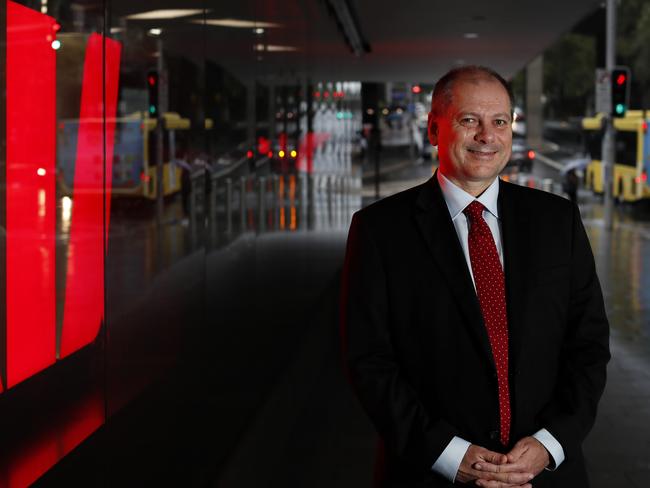 New Westpac CEO Peter King pictured on Thursday 2 April 2020. Picture: Nikki Short