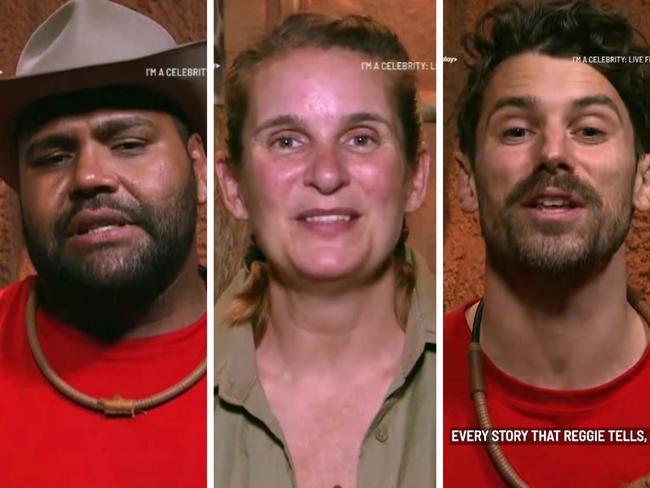 The final three contestants on I'm A Celeb.