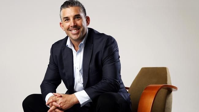 Braith Anasta has made a stunning start to his new gig as the host of NRL 360. Picture: Tim Hunter.