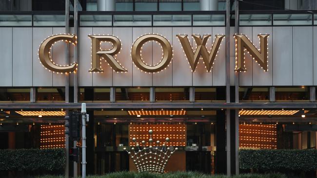 The future of Crown’s Victorian casino licence will be known when the government releases the conclusions of a royal commission. Picture: NCA NewsWire / David Crosling