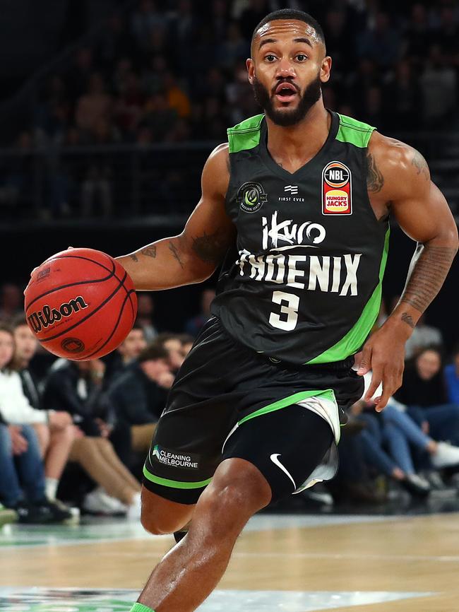 John Roberson set the table early and then killed off the Hawks with his devastating deep shooting. Picture: Getty Images