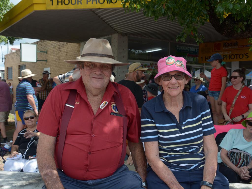 Col and Marcia at Melon Fest markets