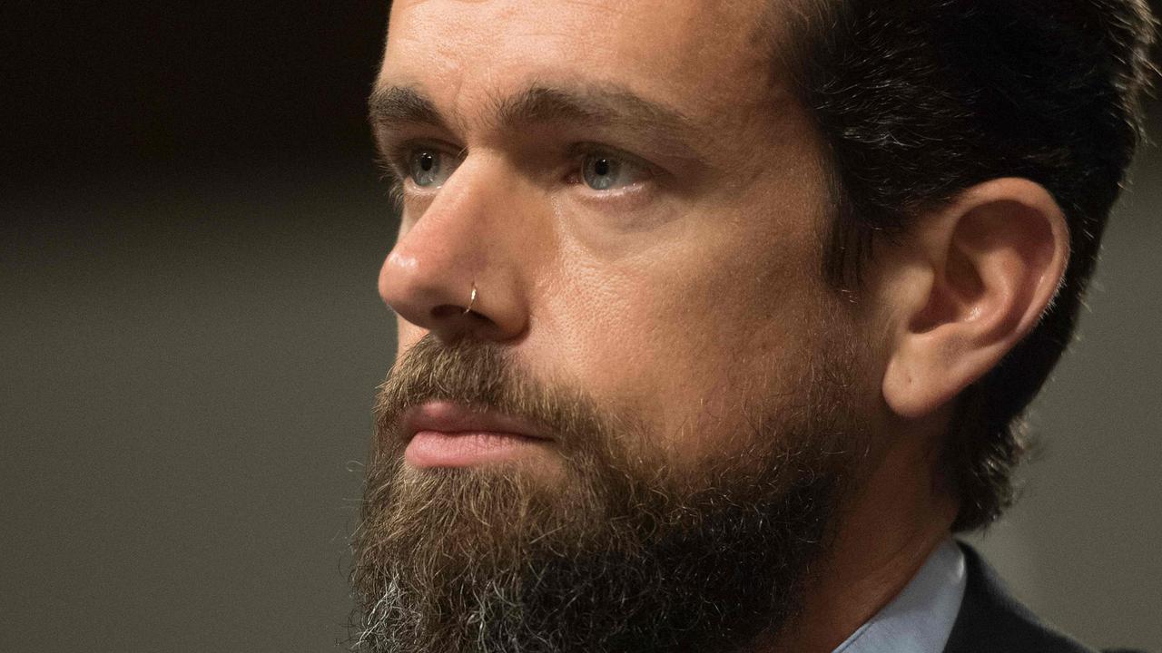 Jack Dorsey’s lawyer accepted service of the subpoena. Picture: Jim WATSON / AFP