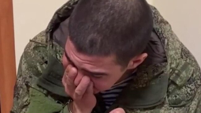 Emotional Russian soldiers have slammed the invasion. Picture: Facebook/Security Service of Ukraine SBU