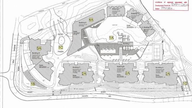 Site plan for The Pearl Resort. Credit: Channine Design