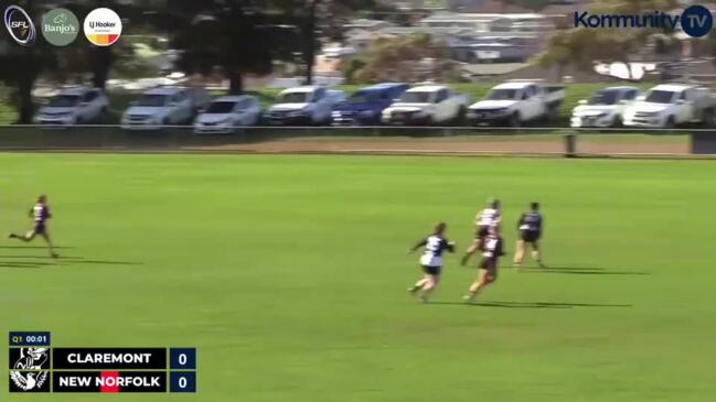 Replay: Claremont v New Norfolk - SFLW Division 2 semi final