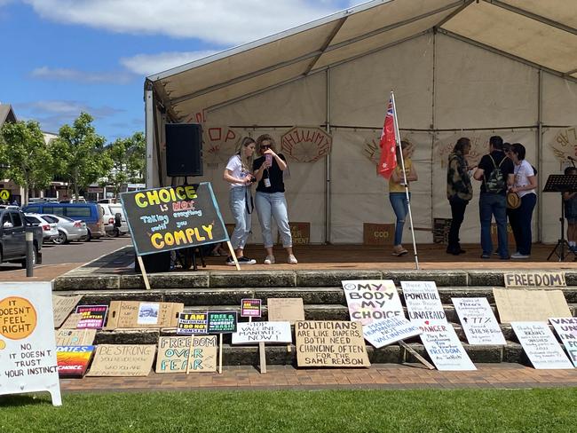 Vax mandate triggers regional ‘freedom rally’