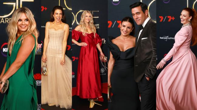 Logies red carpet glamour