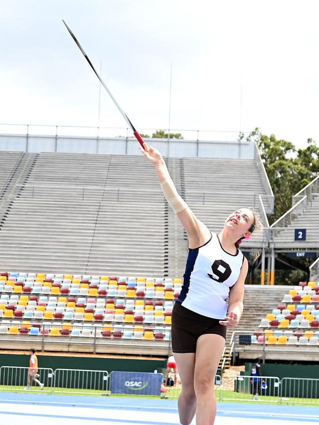 The Queensland All Schools track and field championships at QSAC. Saturday November 2, 2024. Picture, John Gass