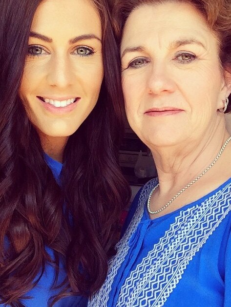 Brisbane woman Jodie McNamara, 30, has lost contact with her mother, Shirley Maclaren. Picture: Instagram