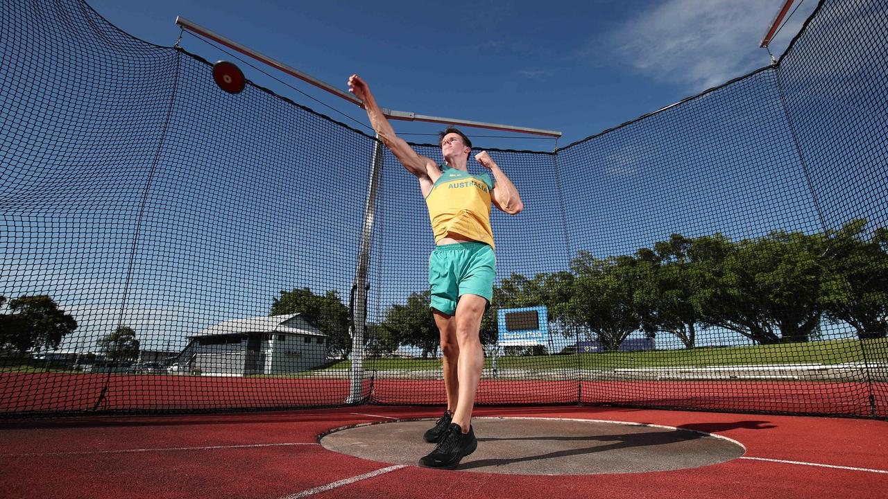 Cairns athlete Liam Gilbert has qualified for the decathlon at the World Athletics Under 20s World Championships in Kenya. Picture: Brendan Radke