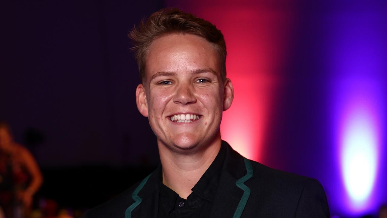 Davidson was named to her first All-Australian at the AFLW Awards. (Photo by Chris Hyde/AFL Photos/via Getty Images)