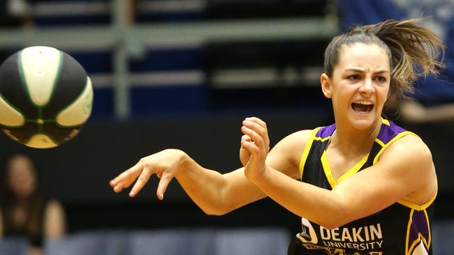 Melbourne Boomers’ rising star Monique Conti. Picture: Mike Dugdale