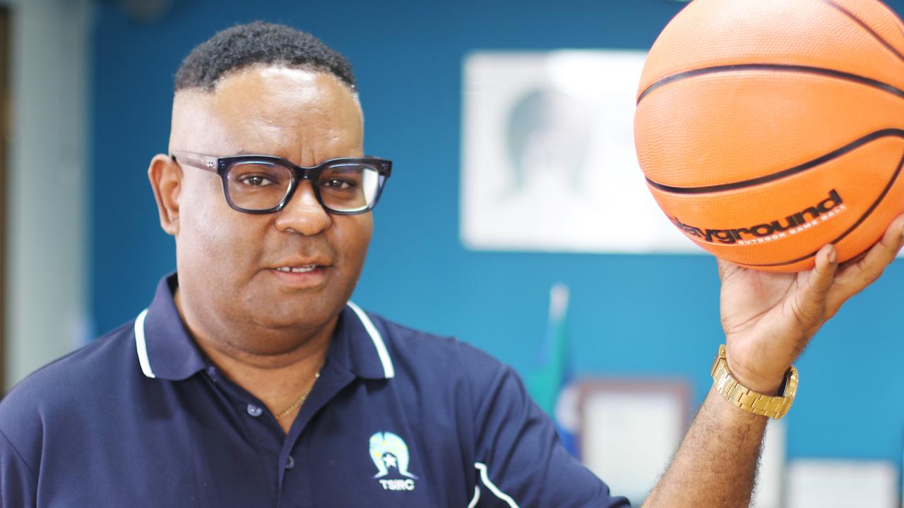 Torres Strait Island Regional Council mayor Phillemon Mosby will be proudly cheering on Patty Mills and the Australian Boomers at the Paris Olympics. Picture: Samuel Davis